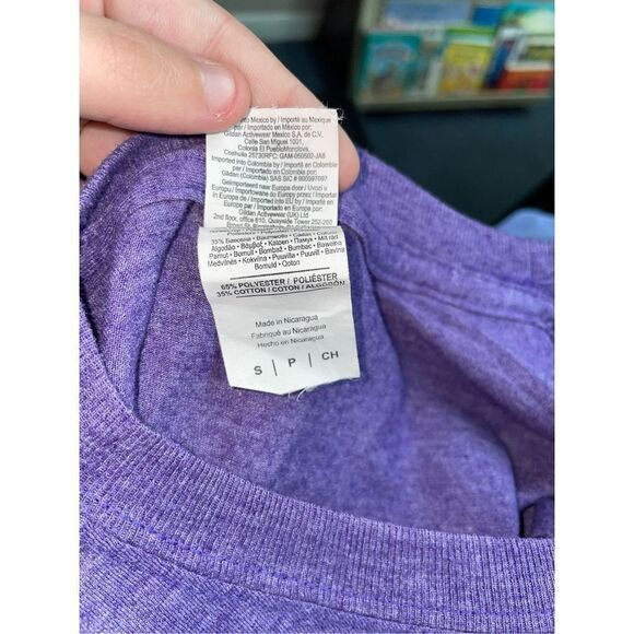 Myrtle Beach, South Carolina Purple Gildan Softstyle Short Sleeve Tee - Picture 5 of 5